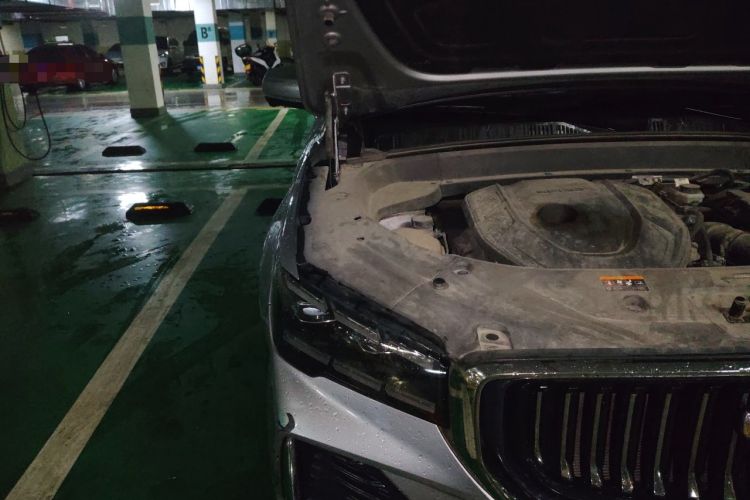 Used Geely Auto Monjaro L 2021 2.0TD DCT EVO Two-Wheel Drive Prestige Version Engine Bay Right