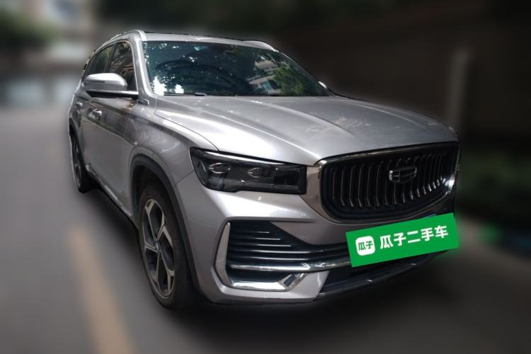Used Geely Auto Monjaro L 2021 2.0TD High-Power Automatic All-Wheel Drive Luxury Version Front Right 45 Deg
