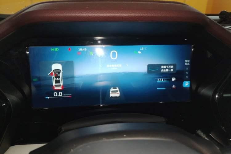 Used Geely Auto Monjaro L 2021 2.0TD DCT EVO Two-Wheel Drive Smart Luxury Version Instrument Cluster