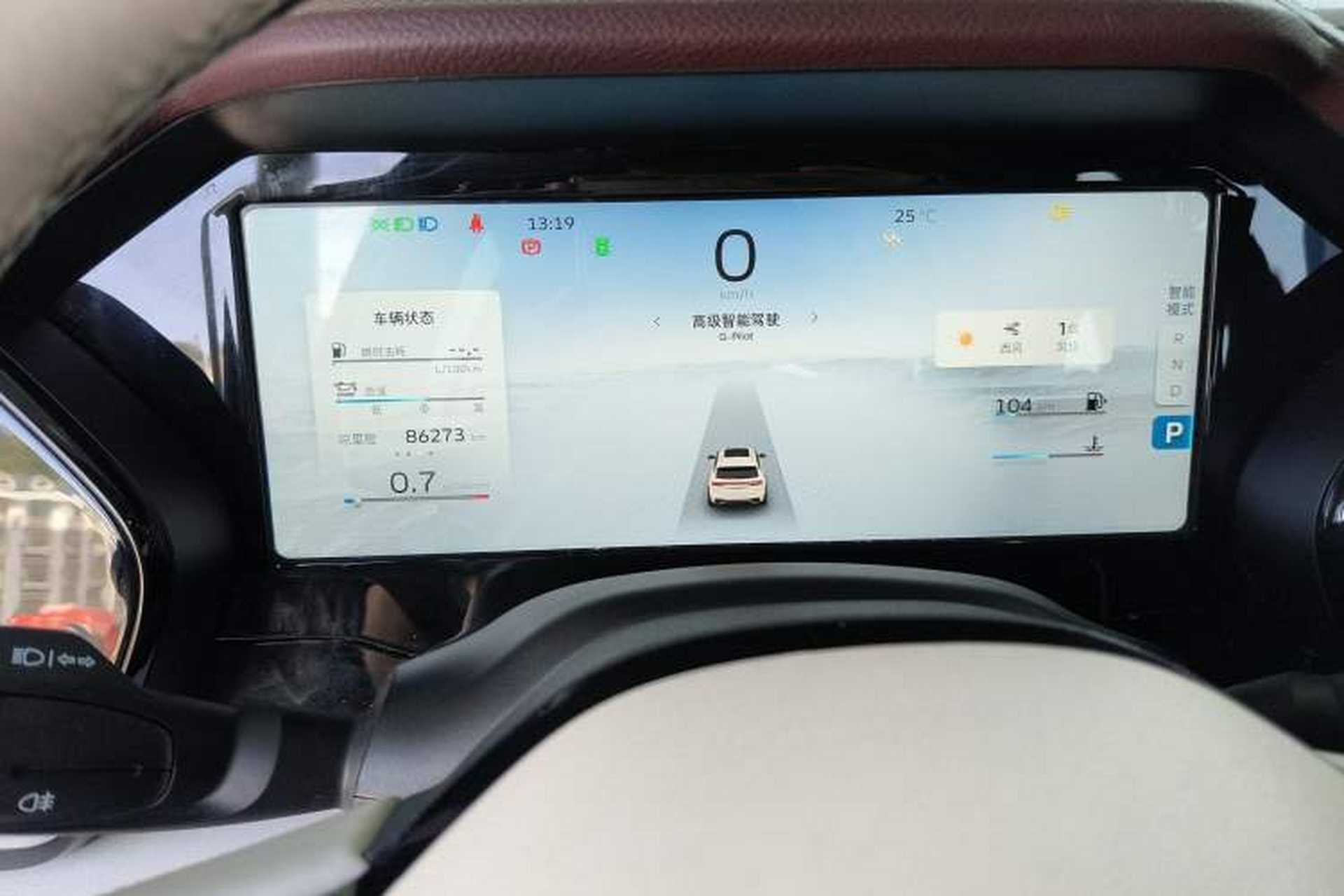 Used Geely Auto Monjaro L 2021 2.0TD DCT EVO Two-Wheel Drive Prestige Version Instrument Cluster