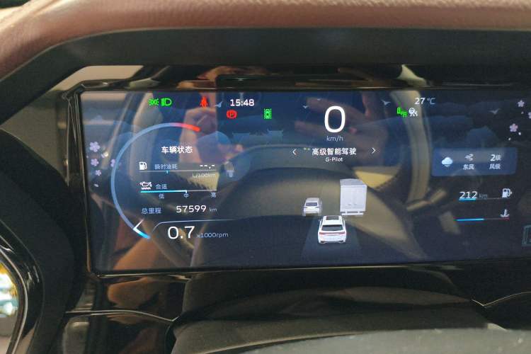 Used Geely Auto Monjaro L 2021 2.0TD DCT EVO Two-Wheel Drive Smart Luxury Version Instrument Cluster