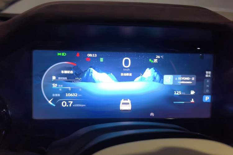 Used Geely Auto Monjaro L 2021 2.0TD DCT EVO Two-Wheel Drive Smart Luxury Version Instrument Cluster