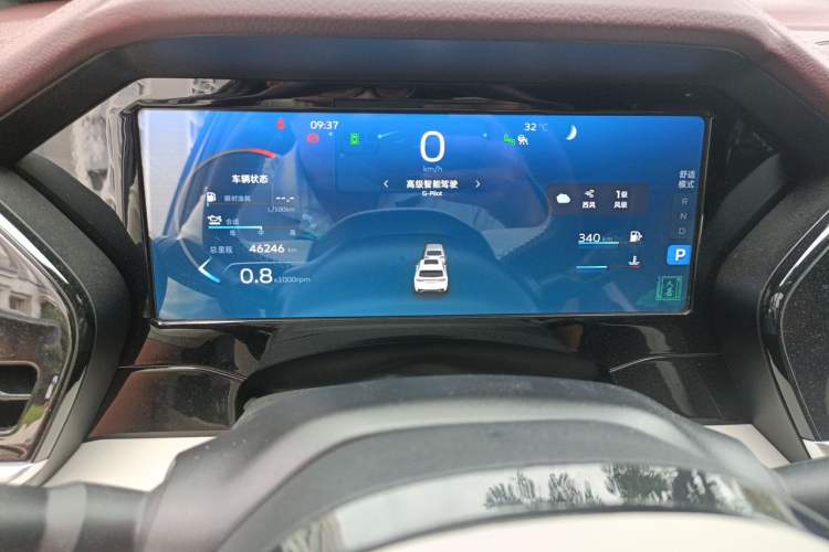 Used Geely Auto Monjaro L 2021 2.0TD DCT EVO Two-Wheel Drive Smart Luxury Version Instrument Cluster
