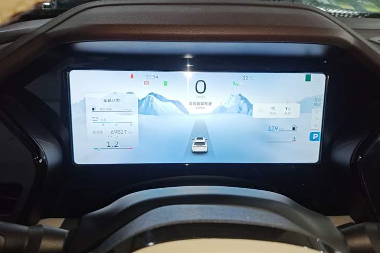 Used Geely Auto Monjaro L 2021 2.0TD DCT EVO Two-Wheel Drive Smart Luxury Version Instrument Cluster