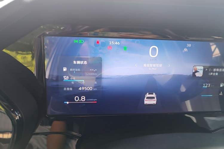 Used Geely Auto Monjaro L 2021 2.0TD DCT EVO Two-Wheel Drive Prestige Version Instrument Cluster