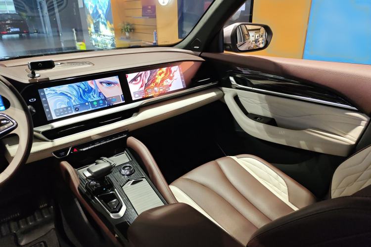 Used Geely Auto Monjaro L 2021 2.0TD DCT EVO Two-Wheel Drive Smart Luxury Version Interior 2