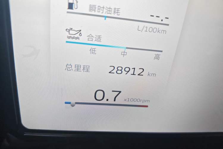 Used Geely Auto Monjaro L 2021 2.0TD DCT EVO Two-Wheel Drive Prestige Version Odometer Close Up
