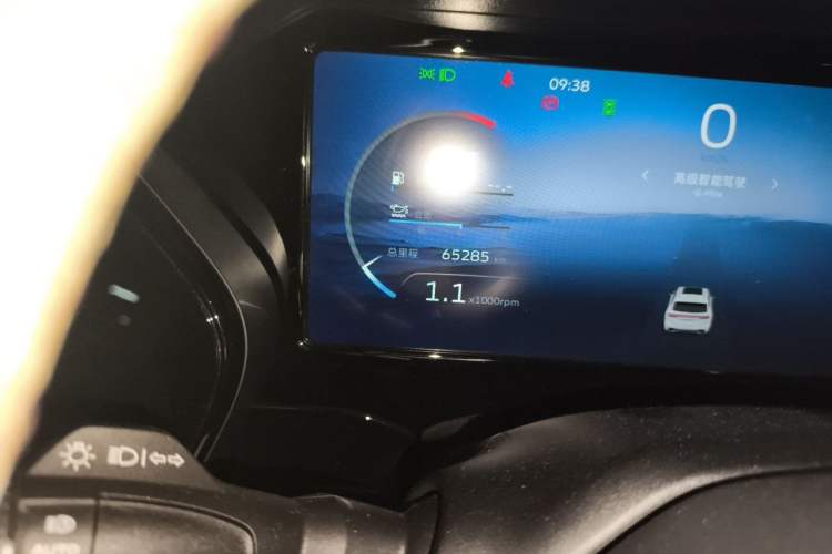 Used Geely Auto Monjaro L 2021 2.0TD DCT EVO Two-Wheel Drive Prestige Version Odometer Close Up