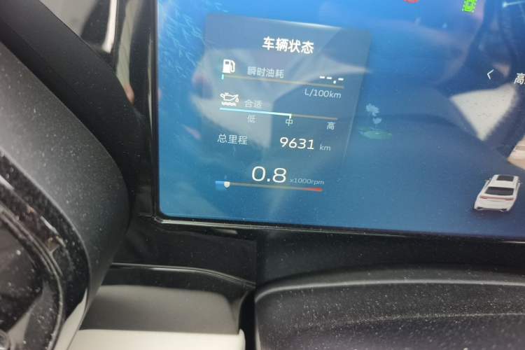Used Geely Auto Monjaro L 2021 2.0TD DCT EVO Two-Wheel Drive Smart Luxury Version Odometer Close Up