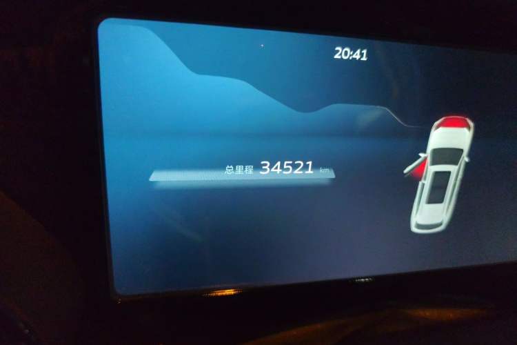 Used Geely Auto Monjaro L 2021 2.0TD DCT EVO Two-Wheel Drive Smart Luxury Version Odometer Close Up