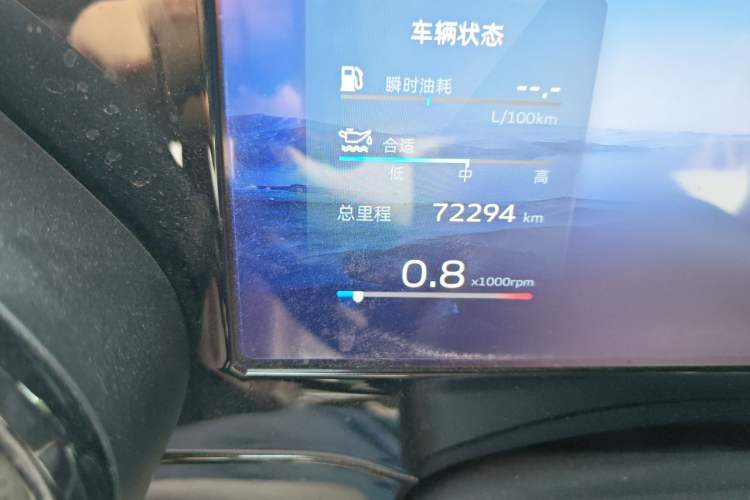 Used Geely Auto Monjaro L 2021 2.0TD DCT EVO Two-Wheel Drive Prestige Version Odometer Close Up
