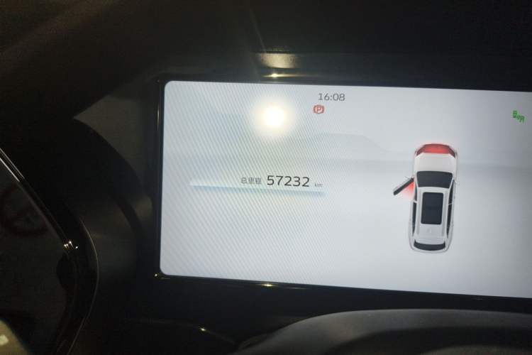 Used Geely Auto Monjaro L 2021 2.0TD High-Power Automatic All-Wheel-Drive Flagship Version Odometer Close Up