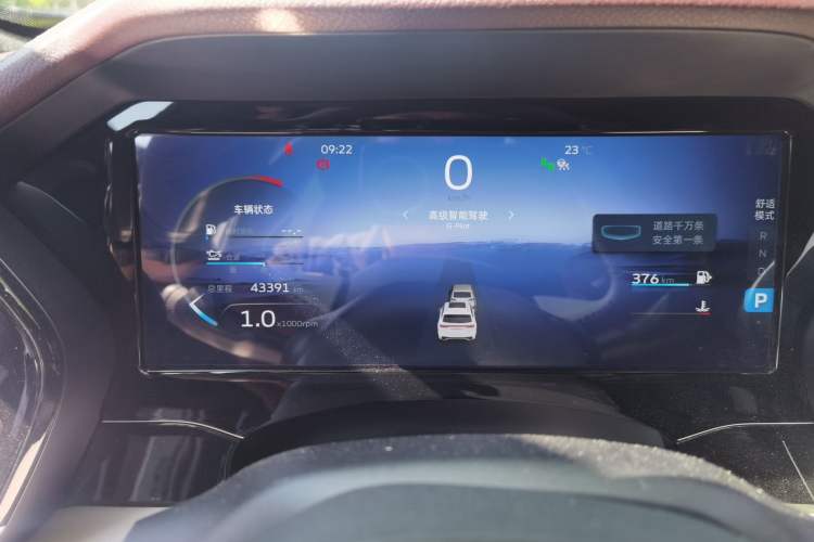Used Geely Auto Monjaro L 2021 2.0TD DCT EVO Two-Wheel Drive Smart Luxury Version Odometer Close Up