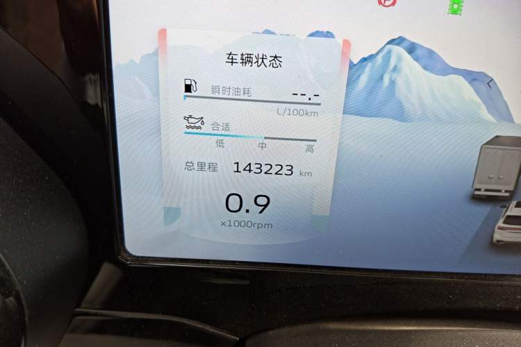 Used Geely Auto Monjaro L 2021 2.0TD DCT EVO Two-Wheel Drive Prestige Version Odometer Close Up