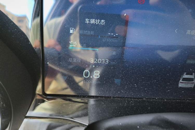 Used Geely Auto Monjaro L 2021 2.0TD DCT EVO Two-Wheel Drive Prestige Version Odometer Close Up