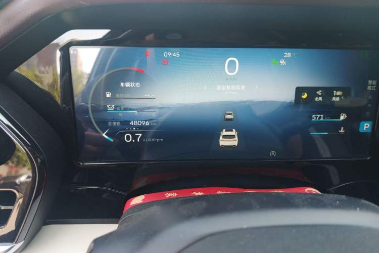 Used Geely Auto Monjaro L 2021 2.0TD DCT EVO Two-Wheel Drive Smart Luxury Version Odometer Close Up