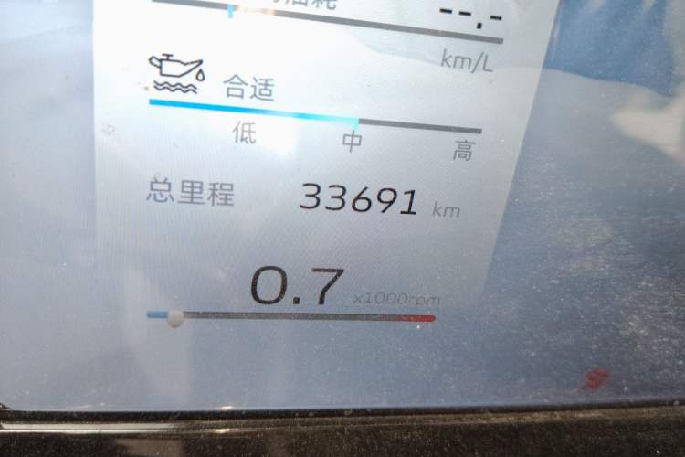 Used Geely Auto Monjaro L 2021 2.0TD DCT EVO Two-Wheel Drive Smart Luxury Version Odometer Close Up