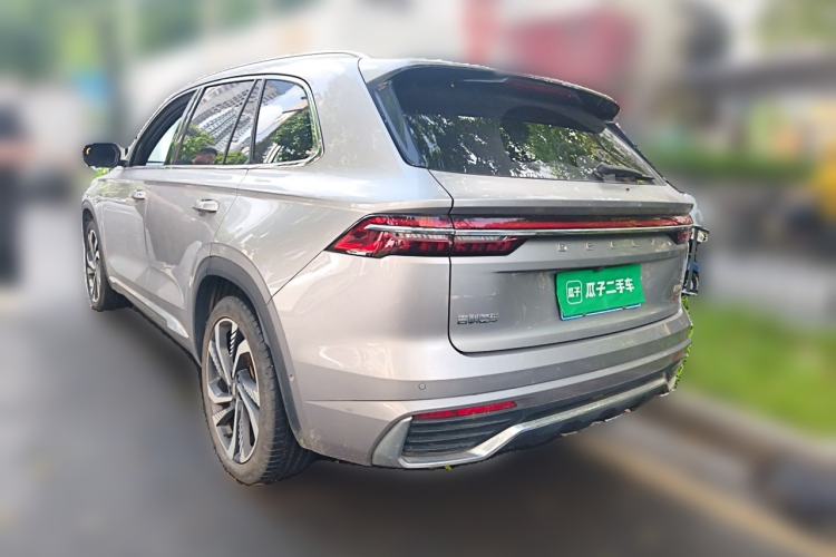 Used Geely Auto Monjaro L 2021 2.0TD High-Power Automatic All-Wheel-Drive Flagship Version Rear Left 45 Deg