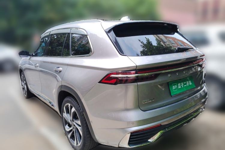 Used Geely Auto Monjaro L 2021 2.0TD High-Power Automatic All-Wheel-Drive Flagship Version Rear Left 45 Deg