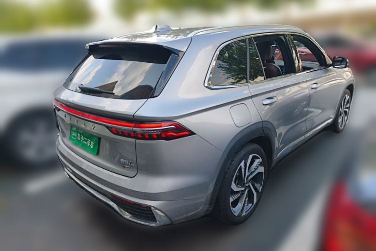 Used Geely Auto Monjaro L 2021 2.0TD High-Power Automatic All-Wheel-Drive Flagship Version Rear Right 45 Deg
