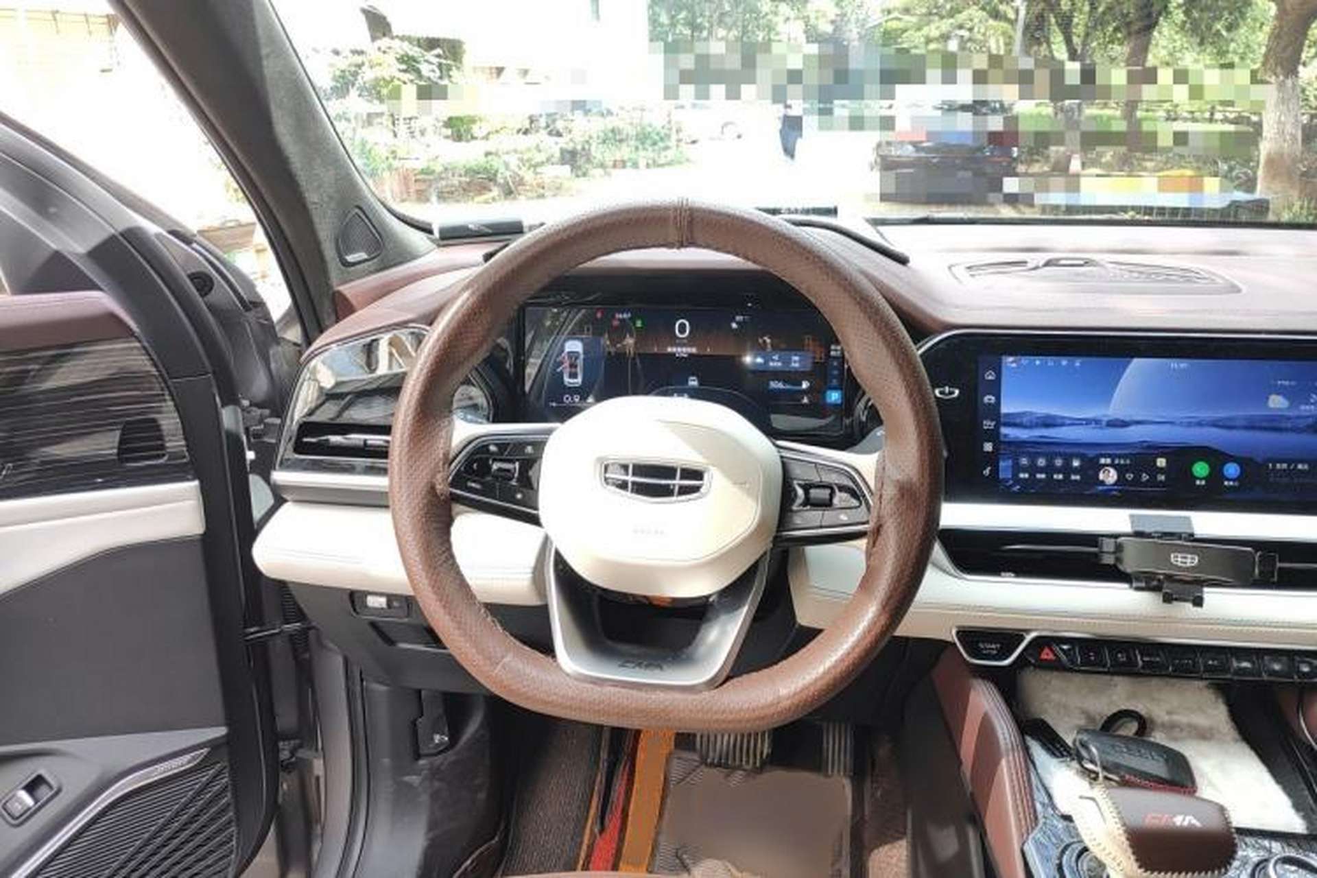 Used Geely Auto Monjaro L 2021 2.0TD High-Power Automatic All-Wheel Drive Luxury Version Steering Wheel