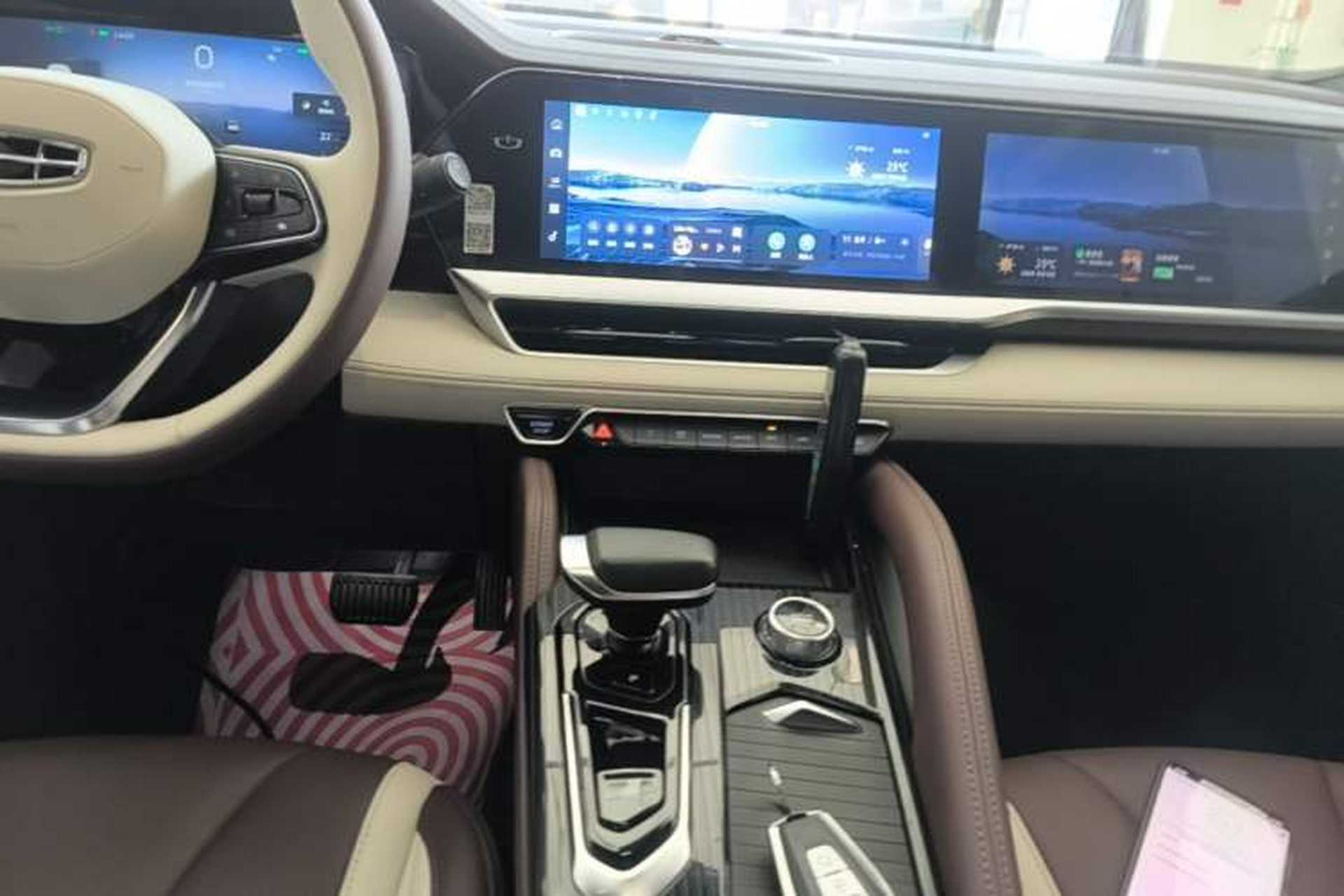 Used Geely Auto Monjaro L 2021 2.0TD DCT EVO Two-Wheel Drive Prestige Version Audio And AC Panel