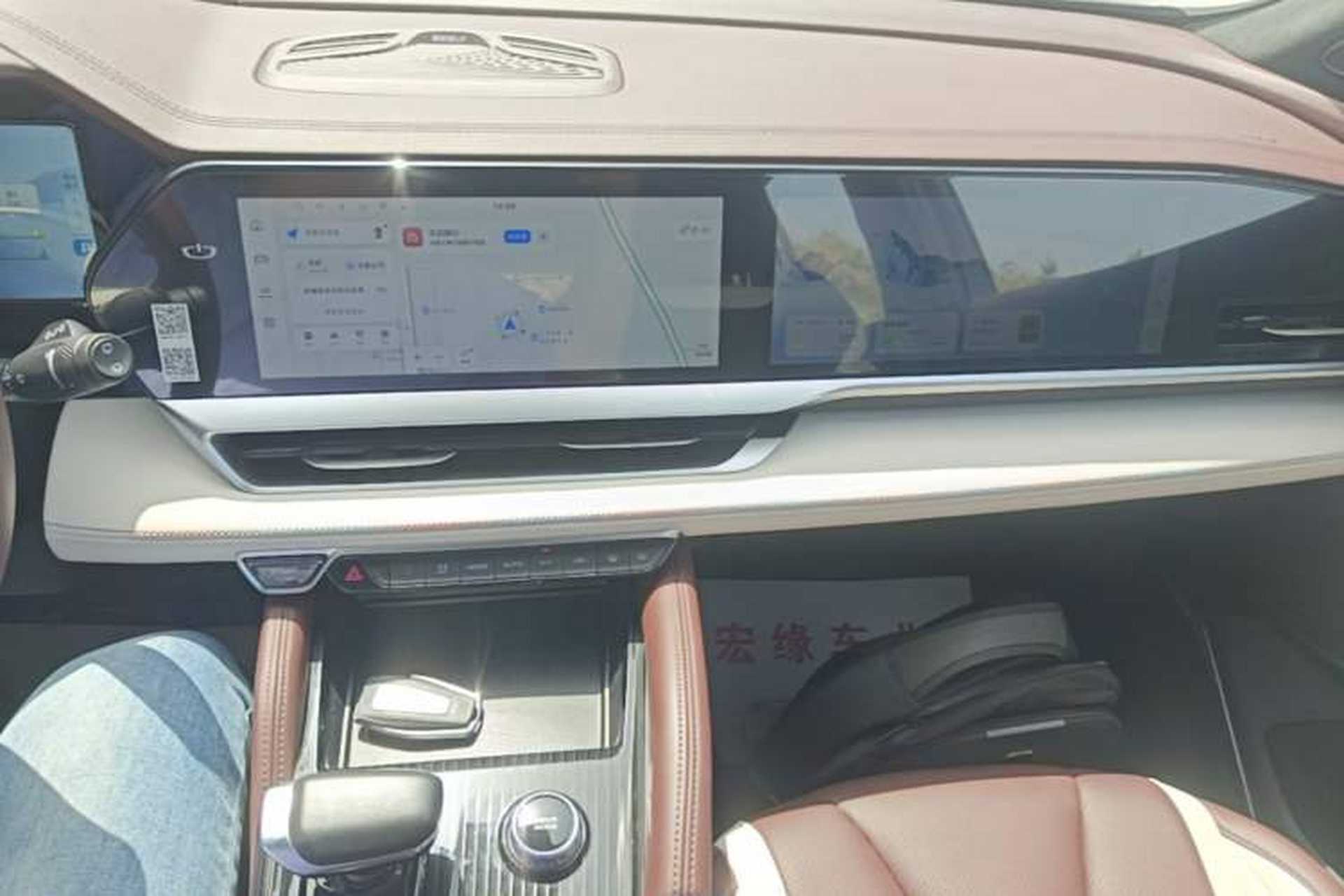 Used Geely Auto Monjaro L 2021 2.0TD DCT EVO Two-Wheel Drive Prestige Version Audio And AC Panel