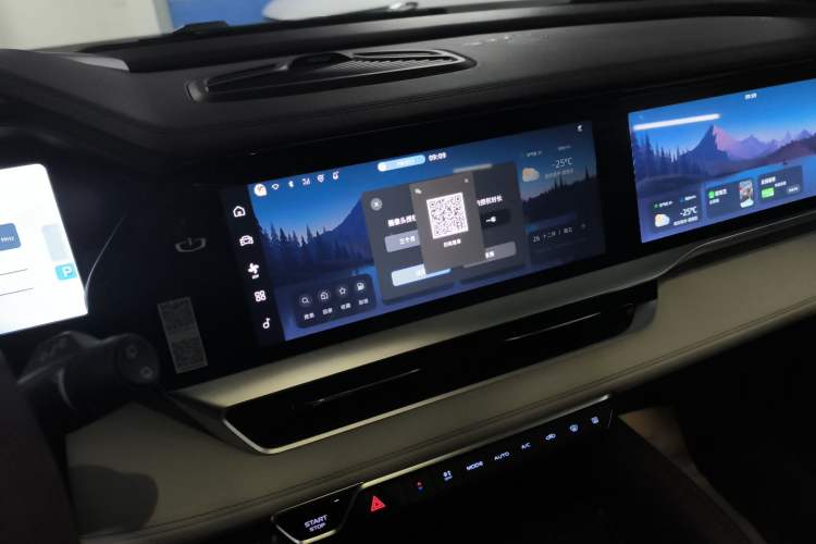Used Geely Auto Monjaro L 2021 2.0TD DCT EVO Two-Wheel Drive Smart Luxury Version Audio And AC Panel