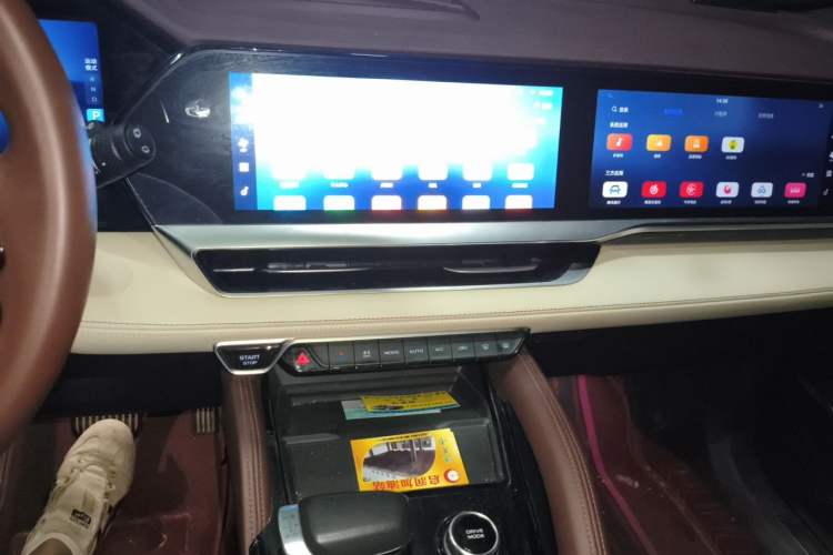 Used Geely Auto Monjaro L 2021 2.0TD High-Power Automatic All-Wheel-Drive Flagship Version Audio And AC Panel