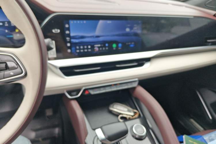 Used Geely Auto Monjaro L 2021 2.0TD DCT EVO Two-Wheel Drive Prestige Version Audio And AC Panel