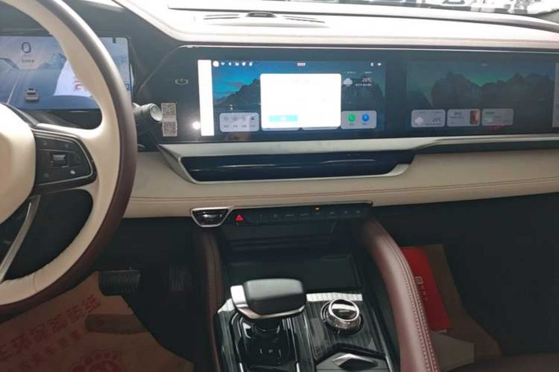Used Geely Auto Monjaro L 2021 2.0TD DCT EVO Two-Wheel Drive Smart Luxury Version Audio And AC Panel
