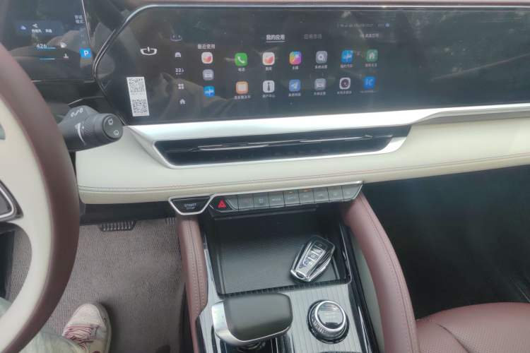 Used Geely Auto Monjaro L 2021 2.0TD DCT EVO Two-Wheel Drive Prestige Version Audio And AC Panel