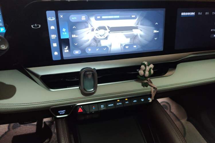 Used Geely Auto Monjaro L 2021 2.0TD DCT EVO Two-Wheel Drive Prestige Version Audio And AC Panel