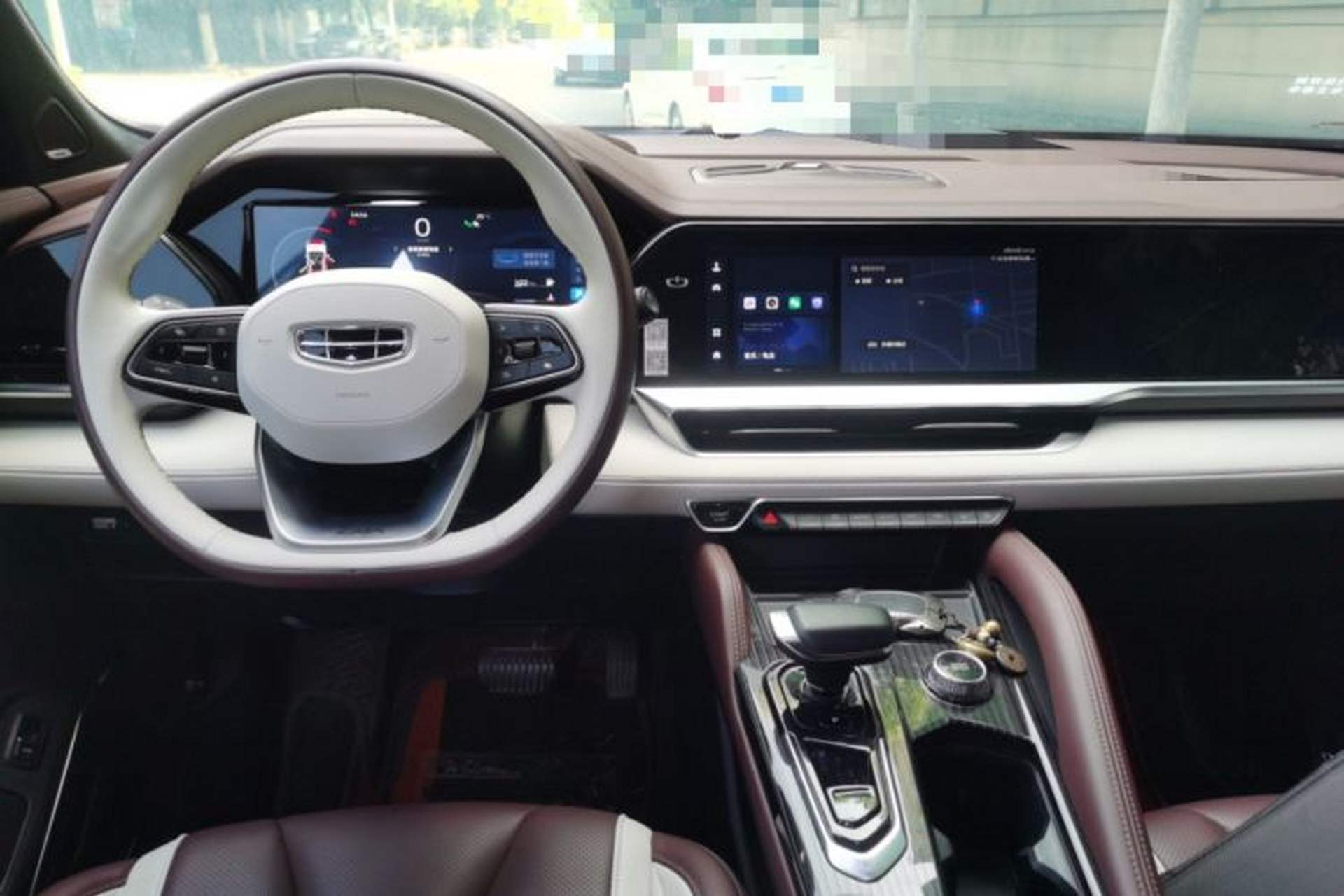Used Geely Auto Monjaro L 2021 2.0TD DCT EVO Two-Wheel-Drive Flagship Version Center Console