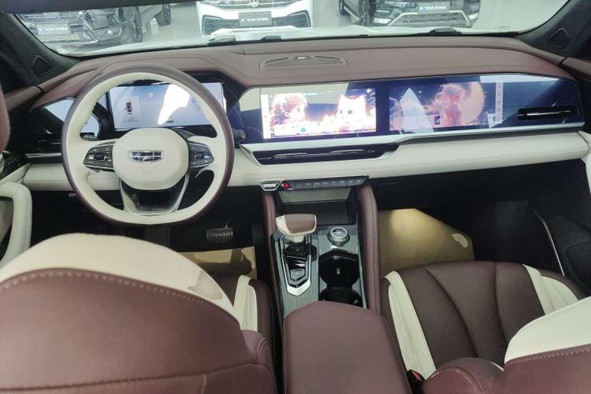 Used Geely Auto Monjaro L 2021 2.0TD DCT EVO Two-Wheel Drive Prestige Version Center Console