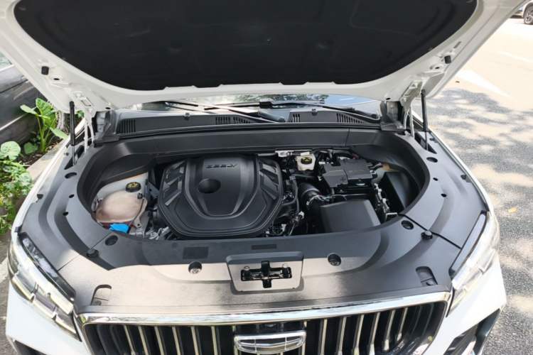 Used Geely Auto Monjaro L 2021 2.0TD High-Power Automatic All-Wheel-Drive Flagship Version Engine Bay