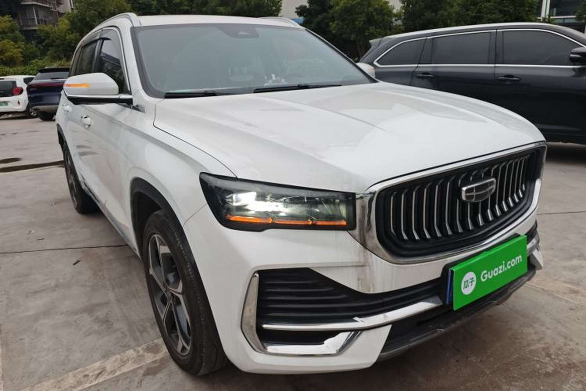 Used Geely Auto Monjaro L 2021 2.0TD High-Power Automatic All-Wheel Drive Luxury Version Front Right 45 Deg