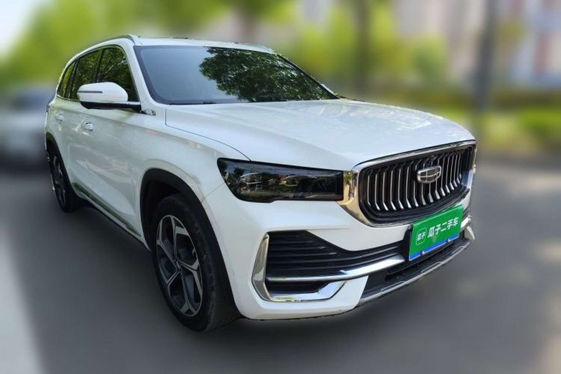 Used Geely Auto Monjaro L 2021 2.0TD High-Power Automatic All-Wheel Drive Luxury Version Front Right 45 Deg
