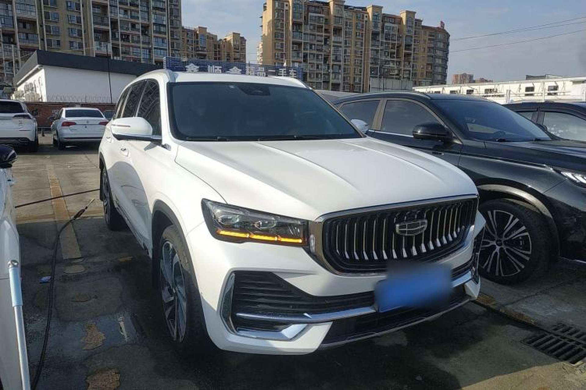 Used Geely Auto Monjaro L 2021 2.0TD High-Power Automatic All-Wheel-Drive Flagship Version Front Right 45 Deg