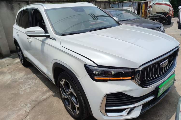 Used Geely Auto Monjaro L 2021 2.0TD High-Power Automatic All-Wheel Drive Luxury Version Front Right 45 Deg