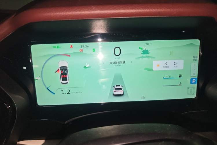 Used Geely Auto Monjaro L 2021 2.0TD DCT EVO Two-Wheel Drive Smart Luxury Version Instrument Cluster