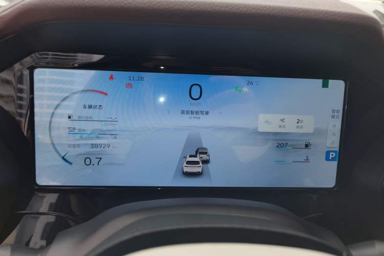 Used Geely Auto Monjaro L 2021 2.0TD DCT EVO Two-Wheel Drive Smart Luxury Version Instrument Cluster