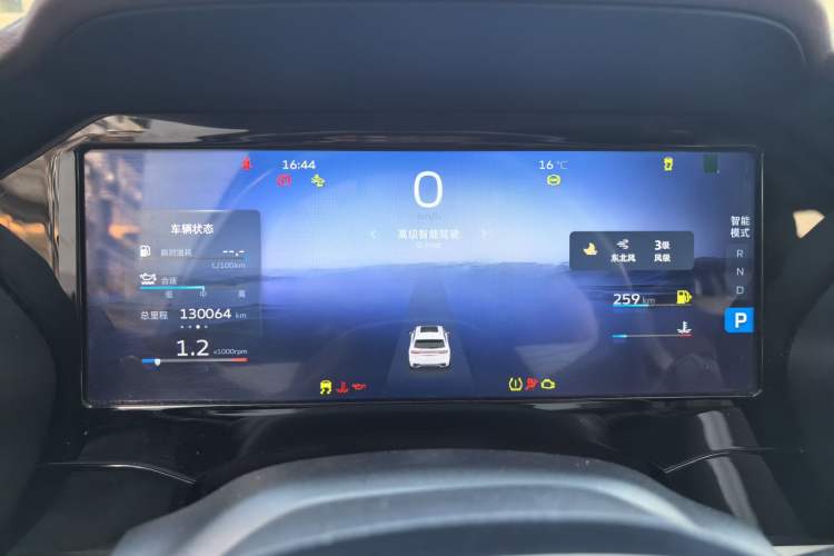 Used Geely Auto Monjaro L 2021 2.0TD High-Power Automatic All-Wheel Drive Luxury Version Instrument Cluster
