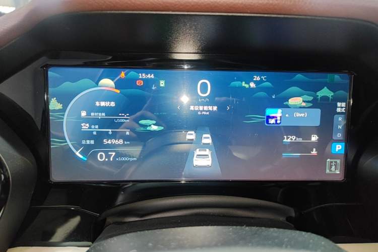 Used Geely Auto Monjaro L 2021 2.0TD DCT EVO Two-Wheel Drive Smart Luxury Version Instrument Cluster