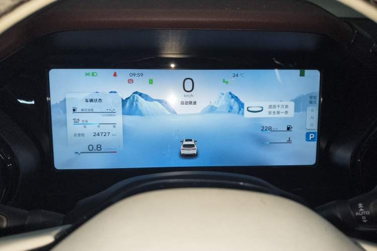 Used Geely Auto Monjaro L 2021 2.0TD DCT EVO Two-Wheel Drive Smart Luxury Version Instrument Cluster
