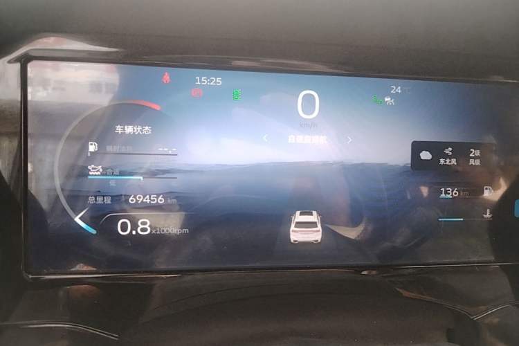 Used Geely Auto Monjaro L 2021 2.0TD DCT EVO Two-Wheel Drive Smart Luxury Version Instrument Cluster
