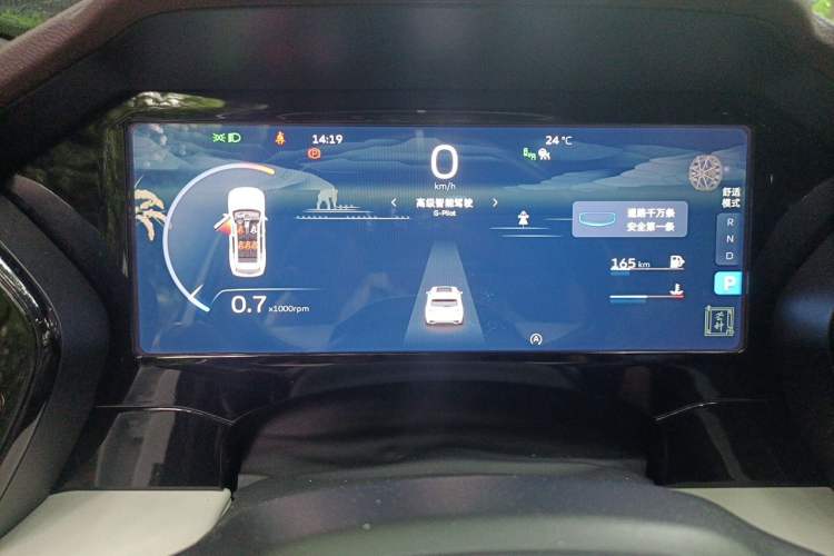 Used Geely Auto Monjaro L 2021 2.0TD DCT EVO Two-Wheel Drive Smart Luxury Version Instrument Cluster