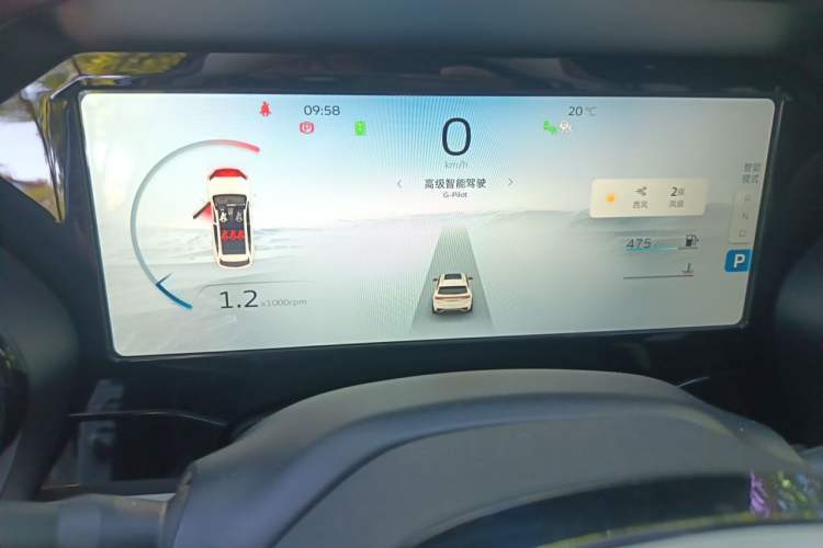 Used Geely Auto Monjaro L 2021 2.0TD DCT EVO Two-Wheel Drive Smart Luxury Version Instrument Cluster