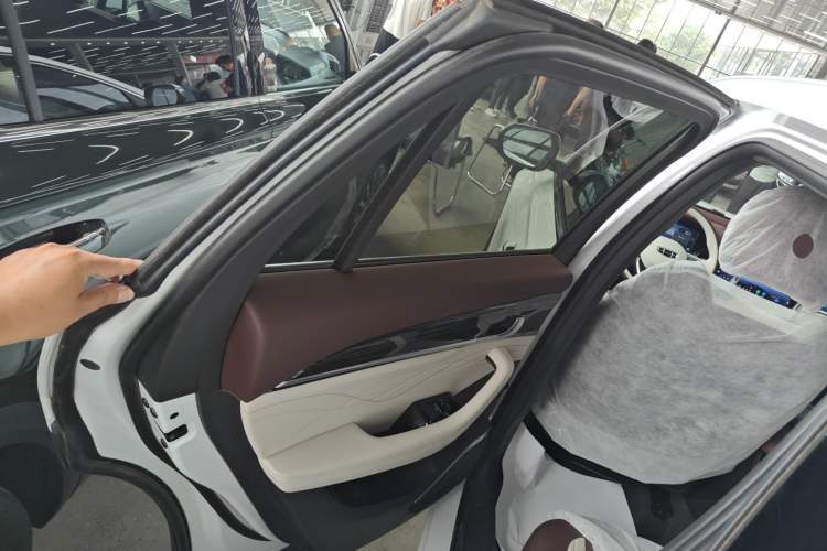Used Geely Auto Monjaro L 2021 2.0TD High-Power Automatic All-Wheel-Drive Flagship Version Left Rear Door Interior
