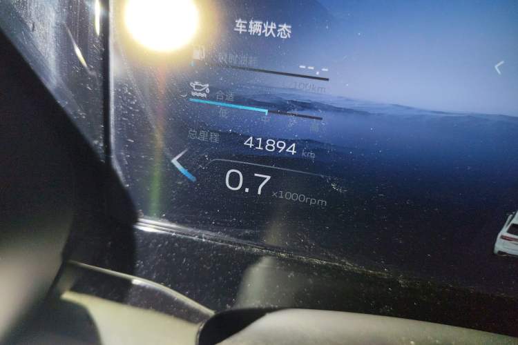 Used Geely Auto Monjaro L 2021 2.0TD DCT EVO Two-Wheel Drive Prestige Version Odometer Close Up